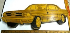 Mustang Plaque Vintage Wood Collectible Old Car Garage Clock Sign -18x7 Inch Mustang Plaque Vintage Wood Collectible Old Car Garage Clock Sign -18x7 Inch