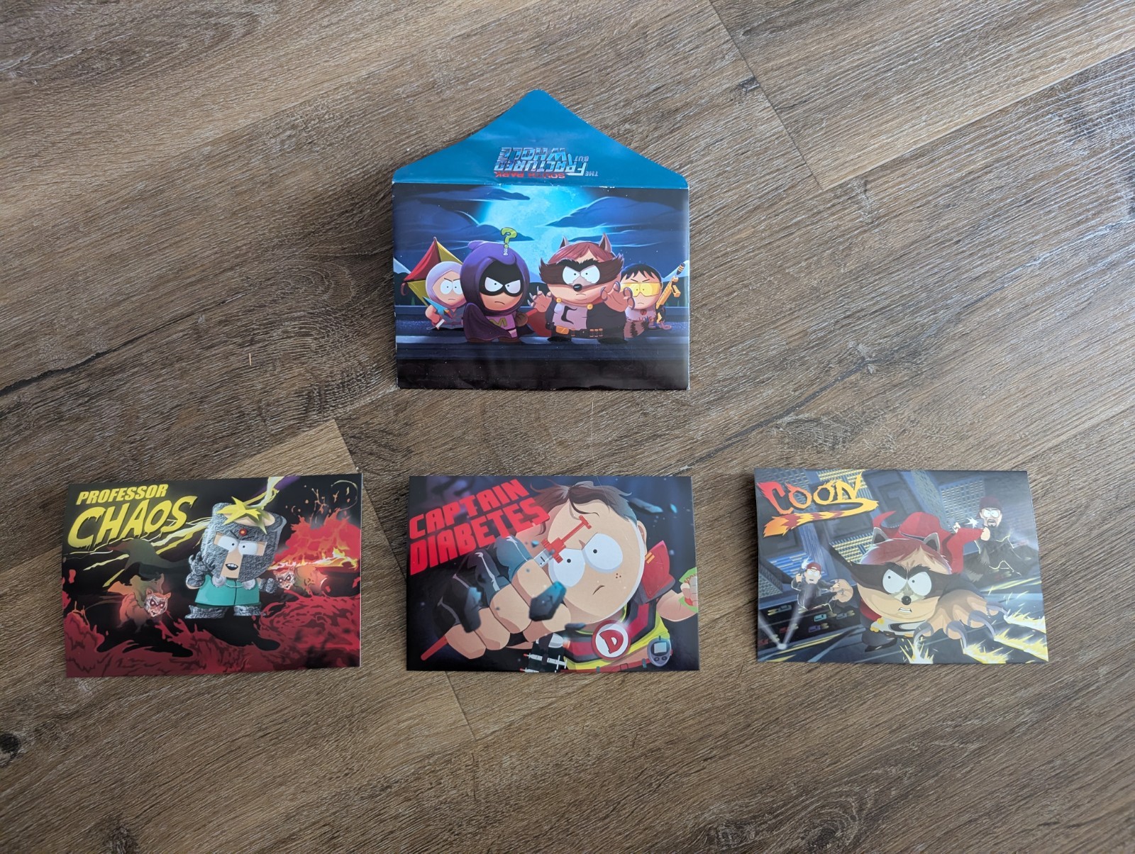 Limited Edition Collectible Postcards - Southpark, The Fractured But Whole