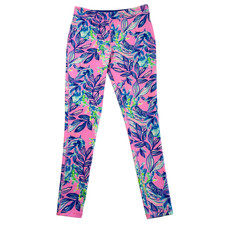 Lilly Pulitzer Girls Luxletic Weekender Leggings Sz XL 12-14 Just A Lil Jelly
