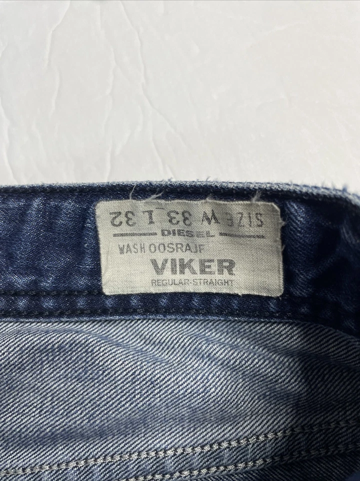 Мужские прямые пуговицы Diesel Industry Viker 33x30 - Изображение 4 из 4