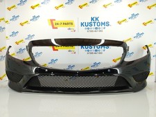 2018 - 2022 MERCEDES C CLASS SPORT SE W205 COMPLETE FRONT BUMPER + GRILLS (#B21)