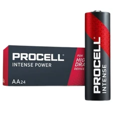 Duracell Procell Intense High Drain 1.5V AA Alkaline Batteries 24-Pack (PX1500)