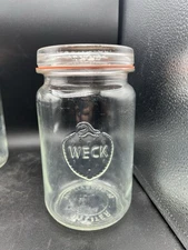 Vintage German Weck Canning Barrel Jar 1.5 L Massivrand 95 Sour Dough