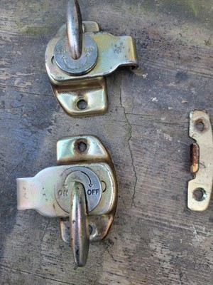 2 Pieces Metal Dining Table Locks  Table Buckle Latches Table Used