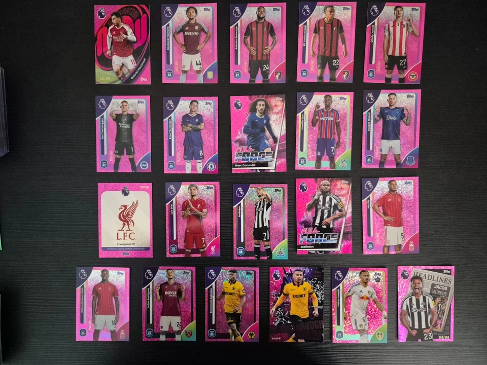 TOPPS Premier League 2026  - RARE CARDS - Golden Lion - Chrome King - Parallel - Image 4 of 4