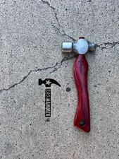 Bad-Hammer 1.2lb  Ball & Peen Finishing Hammer, Custom Paduak 10.4in Handle