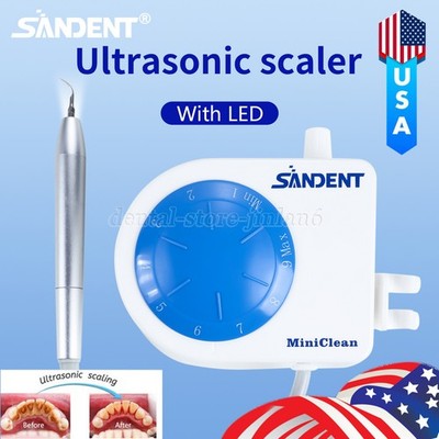 LED Dental Ultrasonic Piezo Scaler Scaling Perio Endo USA STOCK
