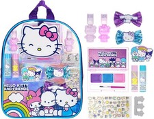 Hello Kitty and Friends- Townley Girl Makeup Filled Backpack Set with 12...