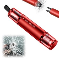 2-in-1 Gurtschneider Notfallhammer, 1 Stück Gurtschneider und Glasbrecher, Tragb