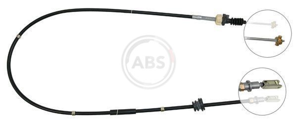 A.B.S. K27600 Cable Pull, clutch control for CITROËN,PEUGEOT,TOYOTA