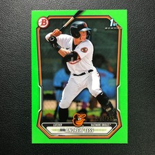 2026 Bowman Prospect Andrew Tess 1st Neon Green Border /399 Orioles