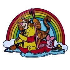 Disney Trading Pin 160264 LOUNGEFLY TIGGER, POOH  PIGLET RAINY DAY JUMBO SLIDER