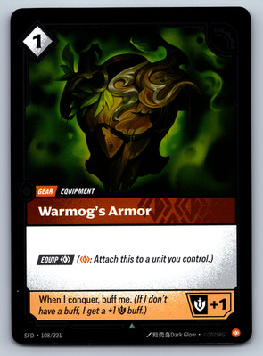 Warmog's Armor - FOIL - Spiritforged - Riftbound LOL