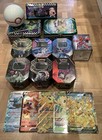 Lot Valisette Boîtes Métallique Vides cartes Pokémon Pokébox Jumbo ETB goodies