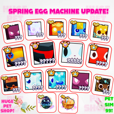   SPRING EGG MACHINE UPDATE  -   - PS99  -  CHEAP &  Fast Delivery!
