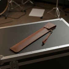 Drumstick Case PU Leather Hand Bag Percussion Tool Musical Drum Stick Organizer