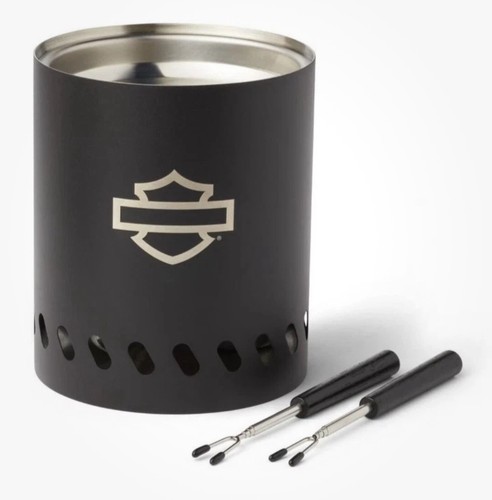 Harley-Davidson® Da Tavolo 🍫 Kit S’mores 🚗 NUOVO Campeggio Esterno - Foto 2 di 5