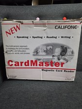 Califone Cardmaster Magnetic Card Reader SERIES 2000 Model 2010 2010AV NEW