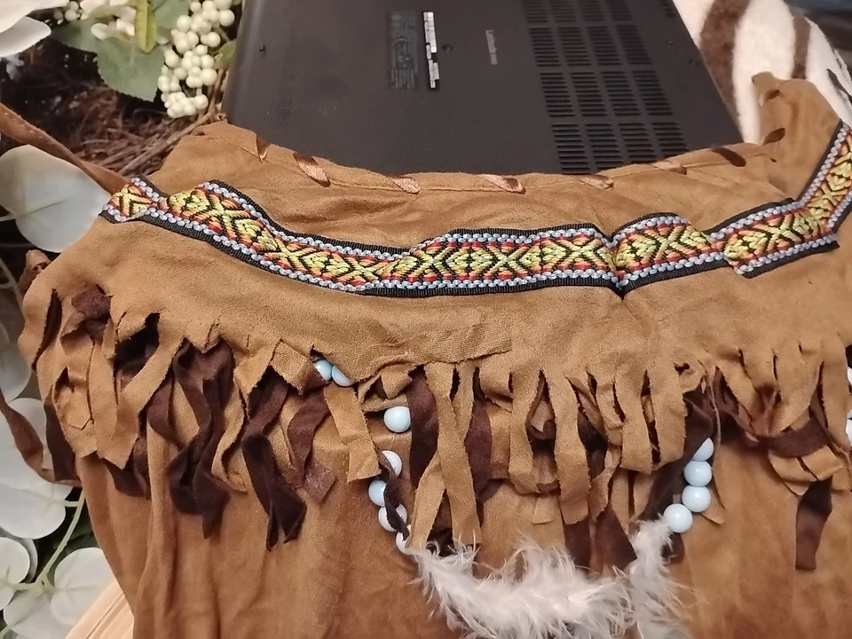 Костюм (вестерн) с бахромой платье для взрослых костюм для Хэллоуина с безголовый и лодыжки - Изображение 3 из 4