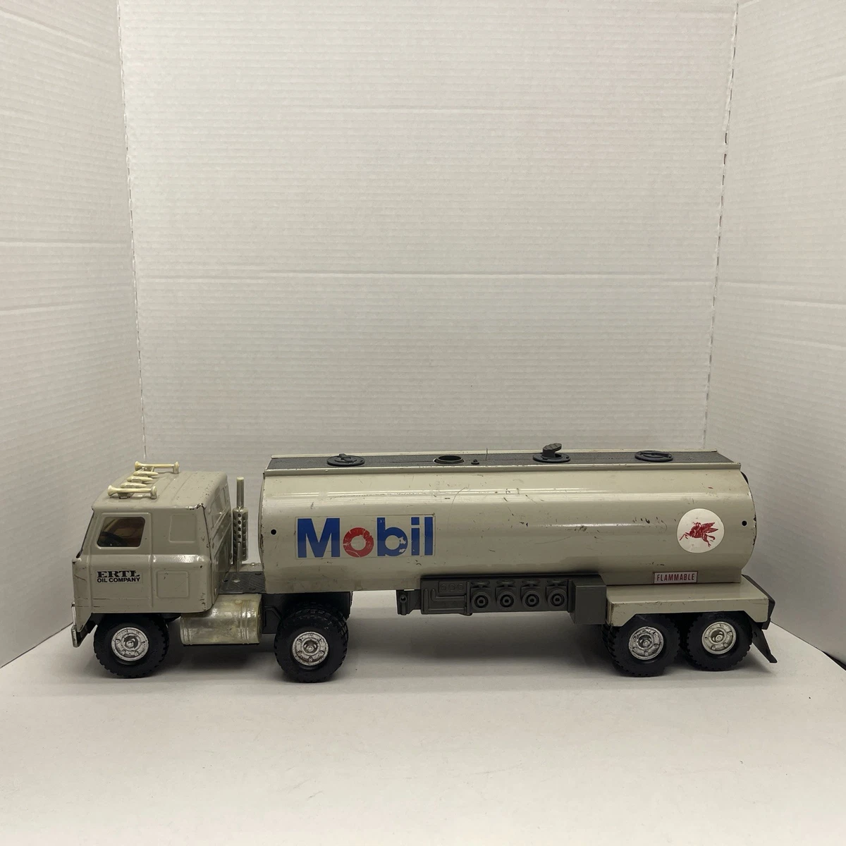 Mobil Gas Toy Truck In Vintage Manufacture Diecast Cars, Trucks