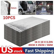 Heat Shield Sound Deadener Pad Car Firewall Thermal Noise Proof Insulation Mat