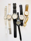 Vintage Timex & Mixed Watch Lot Ironman Expedition Quartz FOR PARTS Repair