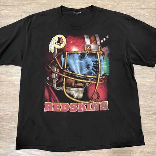 Vintage Nutmeg Mills T -shirt Mens 2XL Washington Redskins Short Sleeve 90s - Picture 1 of 9