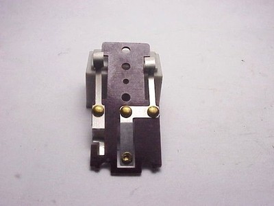 MODEL MOTORING VIBRATOR SLOT CAR BRUSH PLATE. NEW REPRODUCTION