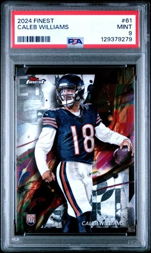 2024 TOPPS FINEST #61 CALEB WILLIAMS PSA 9