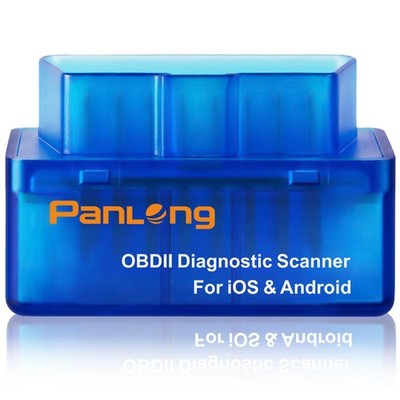 Panlong OBD2 Scanner Bluetooth for iPhone iOS Android OBDII Car Diagnostic S...