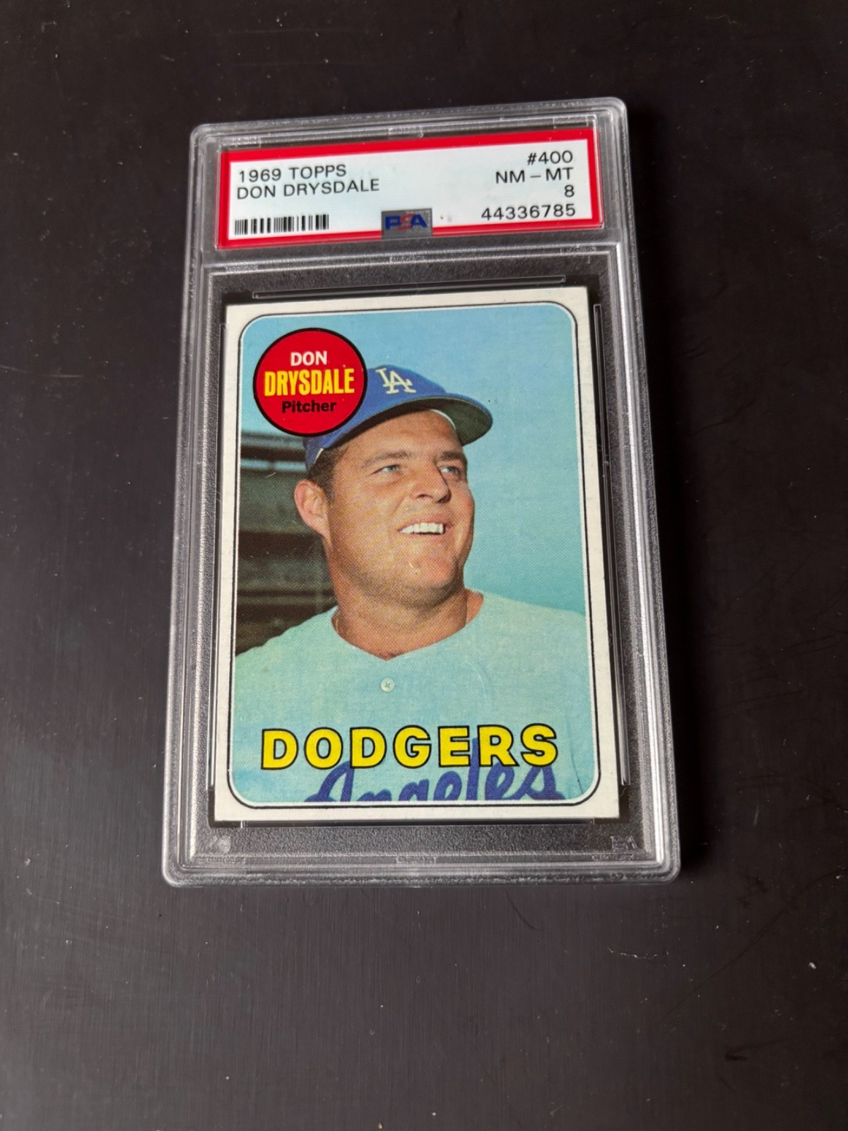 1969 Topps PSA Set Break #400 Don Drysdale ***PSA 8*** HOF