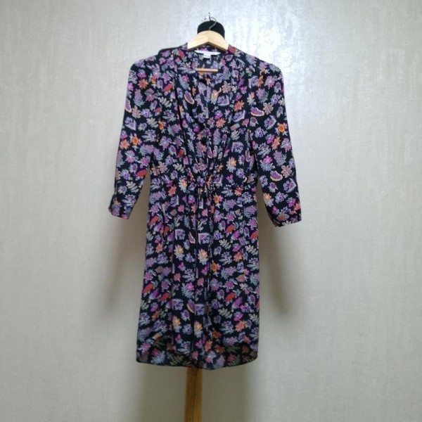 Women Diane Von Furstenberg Dress Black Elastane S