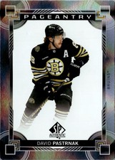 2024-25 SP Authentic #P-45 David Pastrnak Pageantry