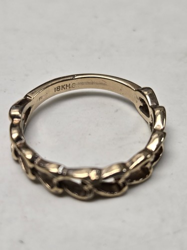 Vintage Women's Ring Small Hearts Motif 18K (Gold-plated)?