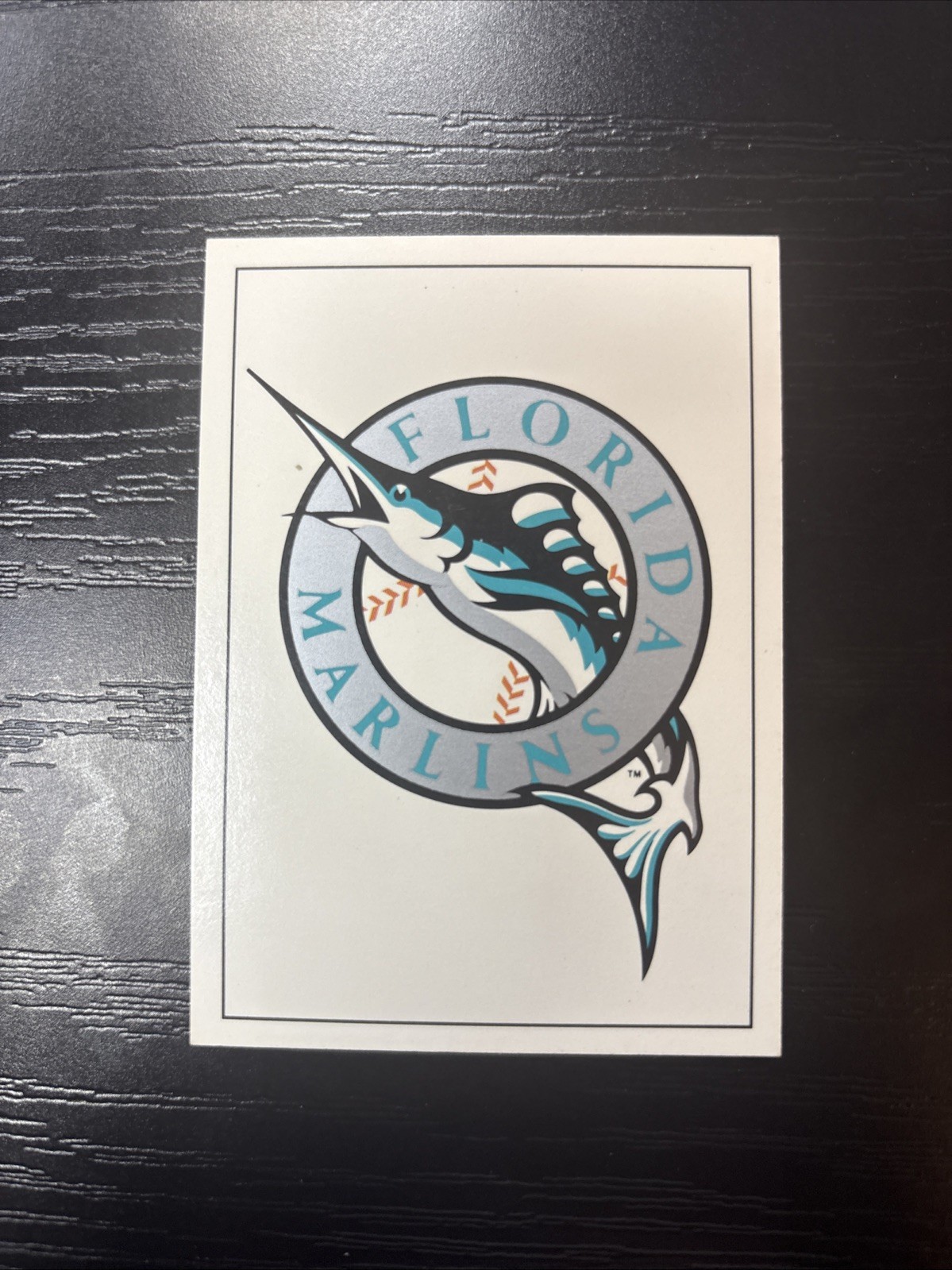 1992 Donruss BC8 Florida Marlins Team Logo