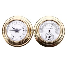 Hygrometer Barometer Watches Clock 2 Whole Set Weather Station Meter Y5S83279
