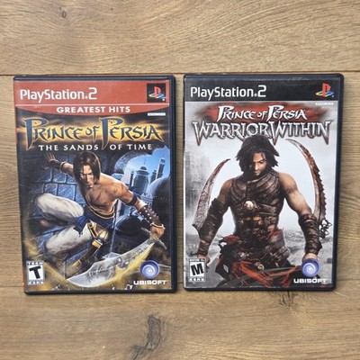 Price of Persia The Sands of Time & Warrior Within Lot PlayStation 2 PS2 CIB
