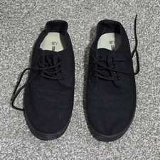 Cedarwood State Men's Canvas Slip-On Shoes Black UK 7 EUR 41 USA 8