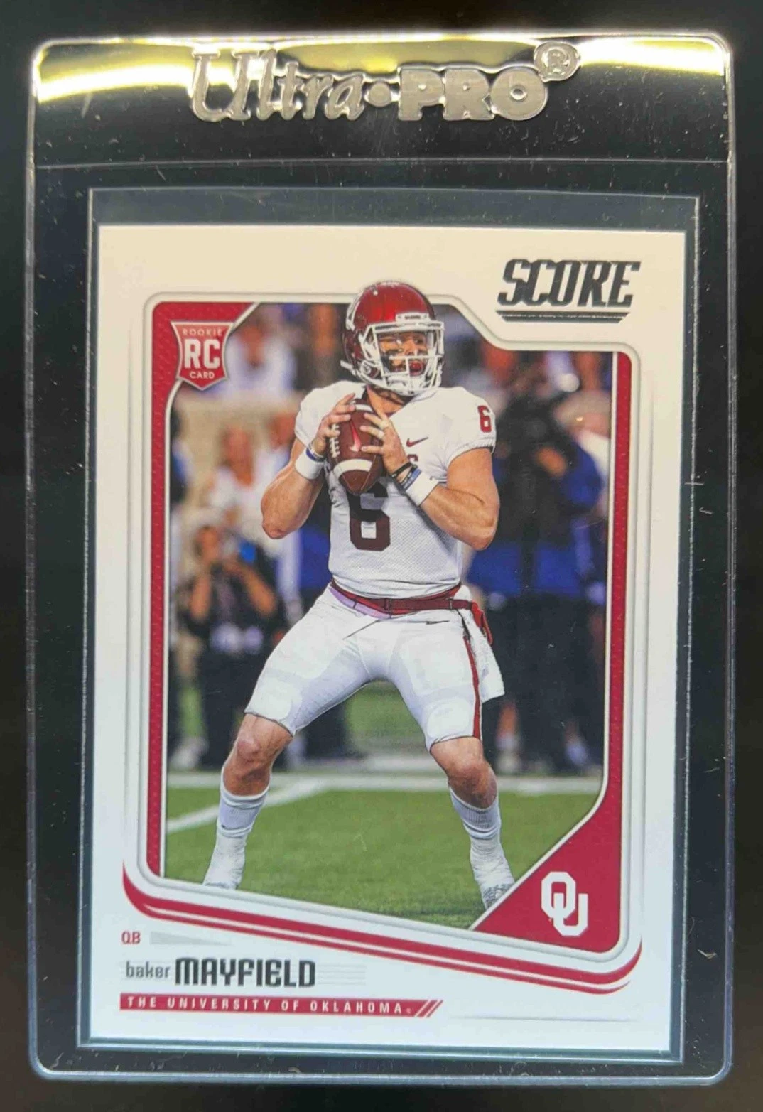 Baker Mayfield trading card