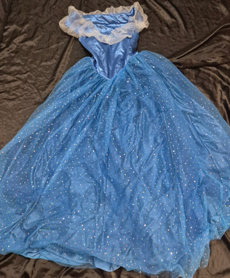 Kostüm, Damen, Gr.L, Cinderella, Glitzer, Tüll, Fasching, Karneval, Aschenputtel