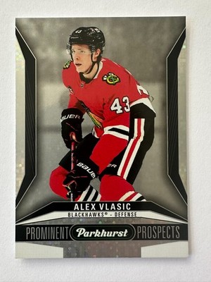 2022-23 Upper Deck Parkhurst Prominent Prospects Alex Vlasic #PP-15 Rookie RC