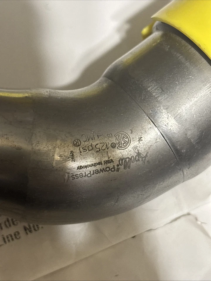 (12) Surtido de accesorios de gas de acero con tecnología VHS “Apollo” Power Press 1” Foto 2 de 4