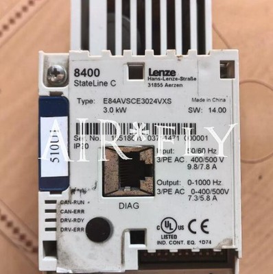 1PCS USED LENZE inverter E84AVSCE3024VXS
