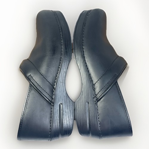 DANSKO Black Leather Professional Clogs Women’s Size ~EUR 41 ~ US 10.5-11~ GOOD - Picture 13 of 15