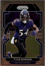 2021 Panini Prizm #286 Tyus Bowser - FB