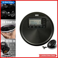 Portable CD Player Bluetooth Built-In Speaker USB-C Rechargeable MP3-CD Home