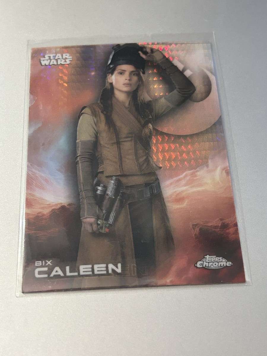 その他 STAR WARS 2025 Topps Chrome Star Wars #9 Bix Caleen Prism Refractor | eBay