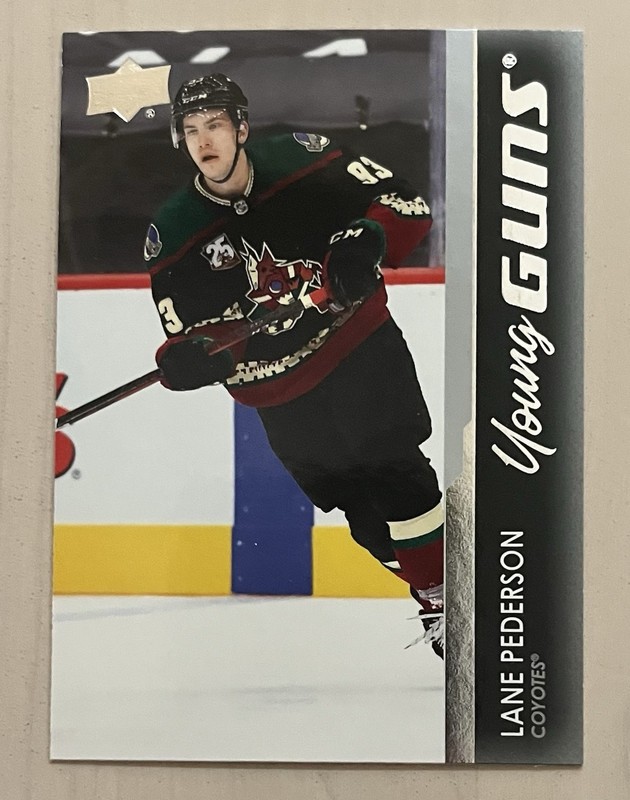 LANE PEDERSON  2021-22 Upper Deck YOUNG GUNS Rookie Card #234 Los Angeles Kings