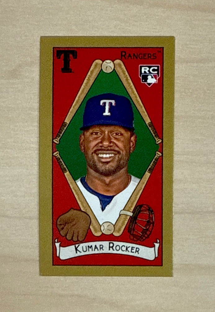 KUMAR ROCKER RC - 2025 Topps T205 - PIEDMONT - #48 - TEXAS RANGERS