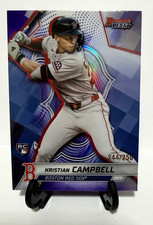 2025 Bowman's Best Kristian Campbell RC Purple Refractor #/250- Red Sox